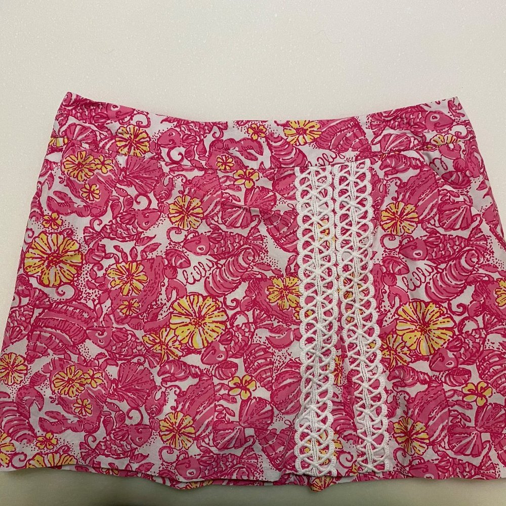 Lilly Pulitzer Jarvey Skort in Chum Bucket